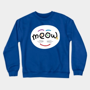 Meow Crewneck Sweatshirt